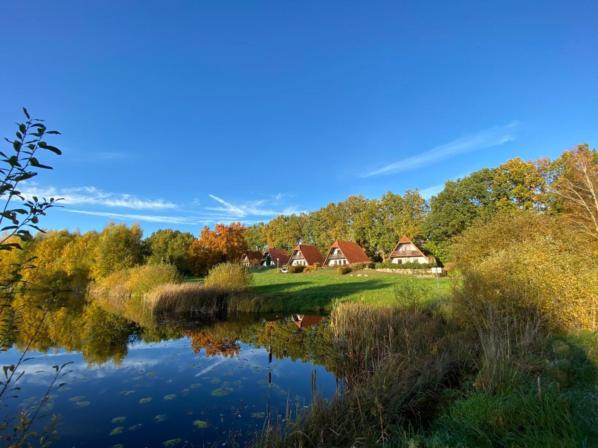 Finnhäuser am Vogelpark - Haus Hanni Marlow Exterior foto