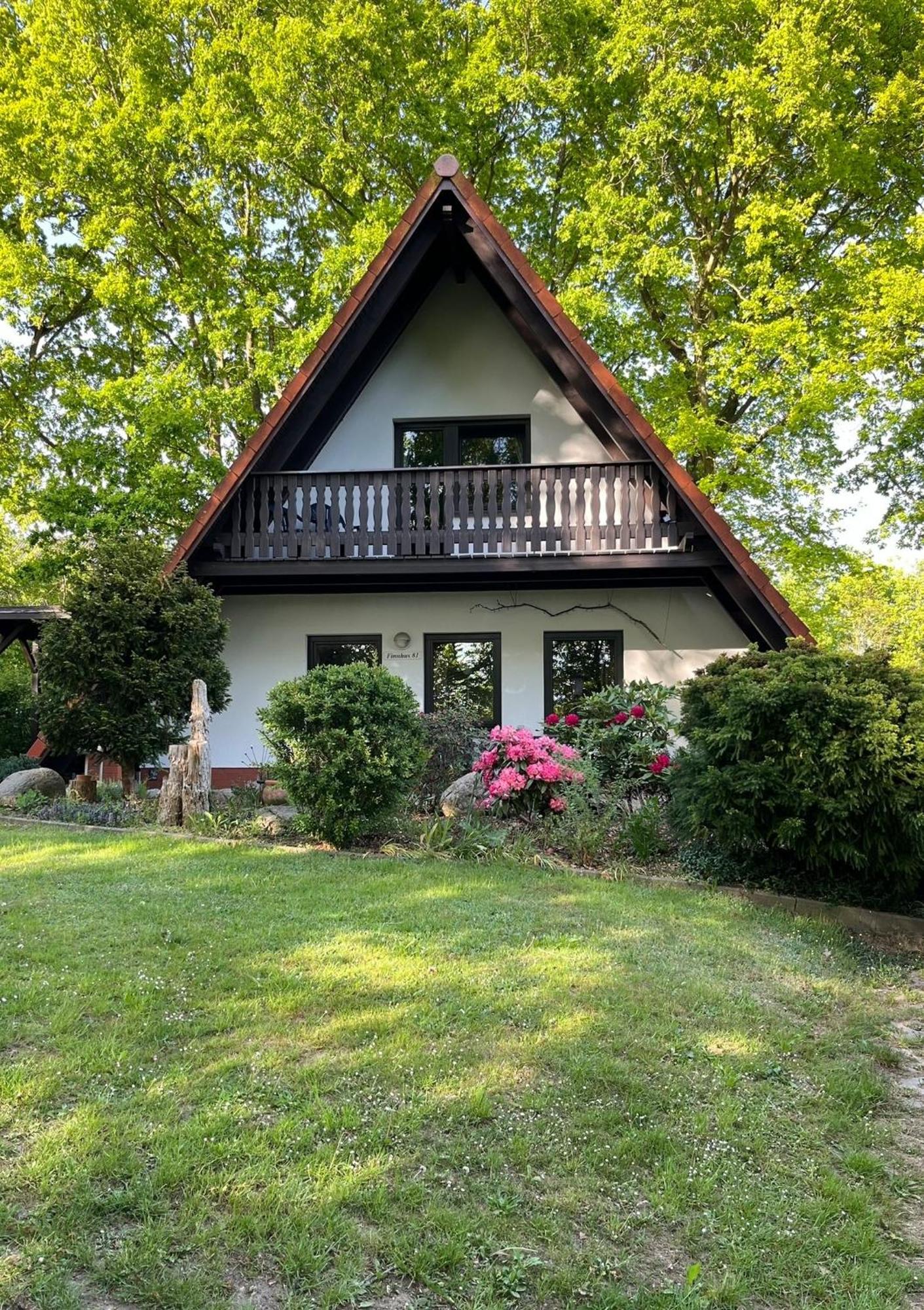 Finnhäuser am Vogelpark - Haus Hanni Marlow Exterior foto